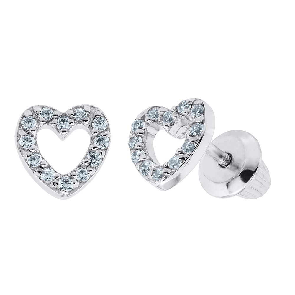 Open Hearts Studs: Sterling Silver 2021 – Workshop & Flock Boutique - Ottawa