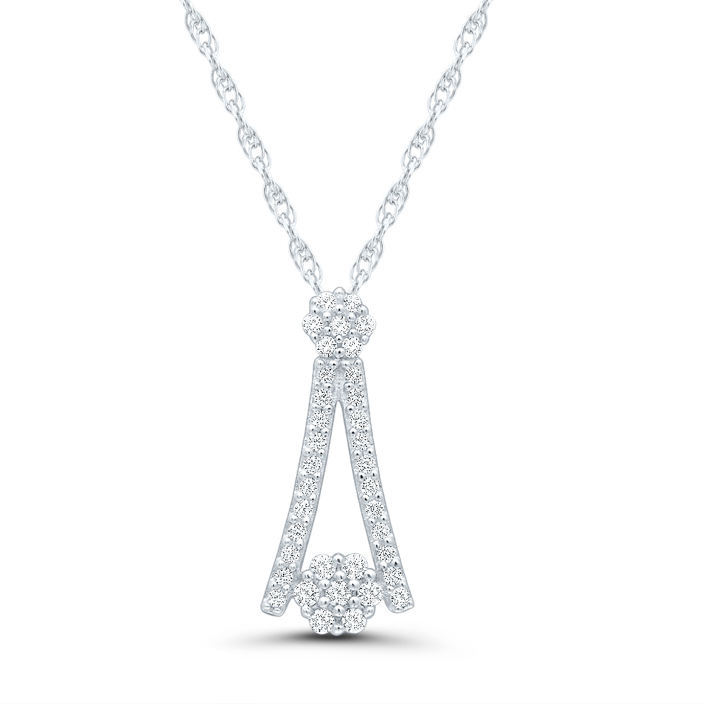 Diamond Necklace White Gold p62707065