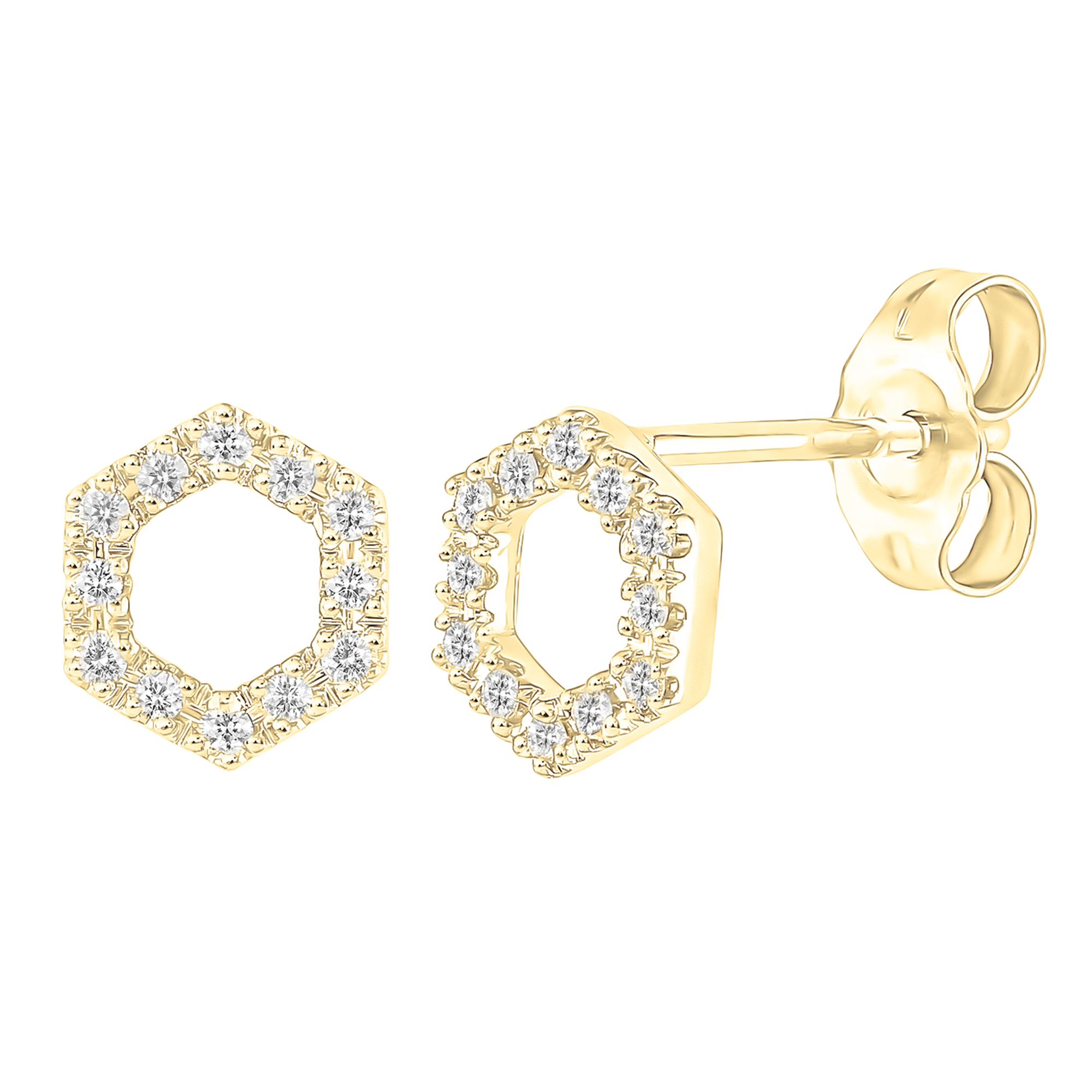 8ct Yellow Gold Earrings