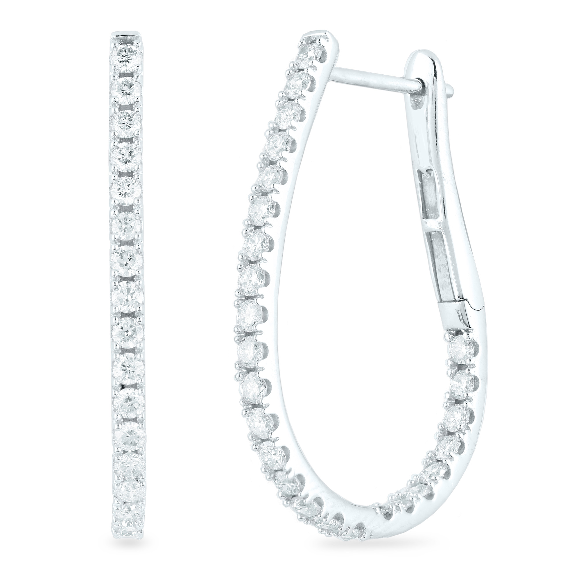 Diamond Hoop Earrings | Helzberg Diamonds