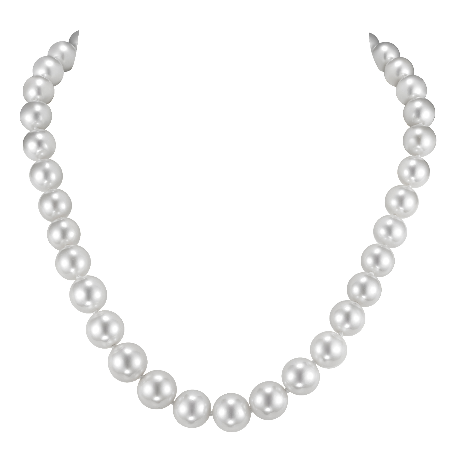 Freshwater Pearl Graduated Strand | 14K Yellow Gold, Necklace | Size 18" | Luxe Jewelry
