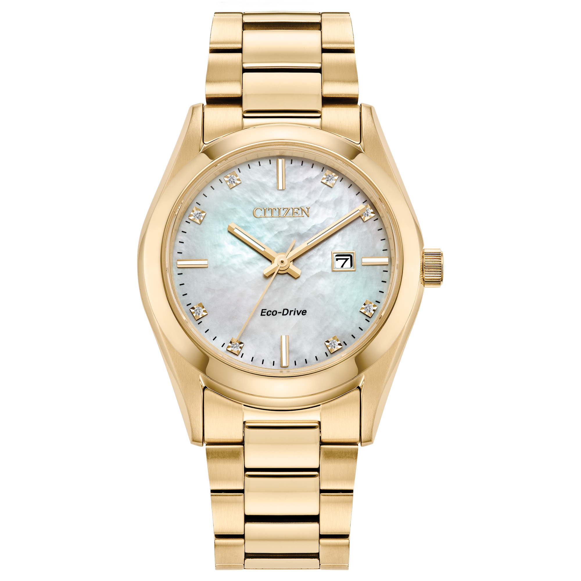 Citizen Gold Tone Stainless Steel Ladies Watch