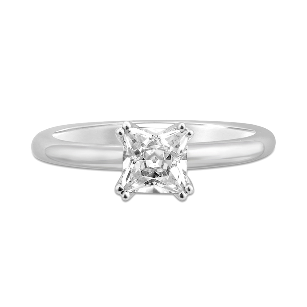 Light Heart® Lab Grown Diamond Three-Stone Engagement Ring