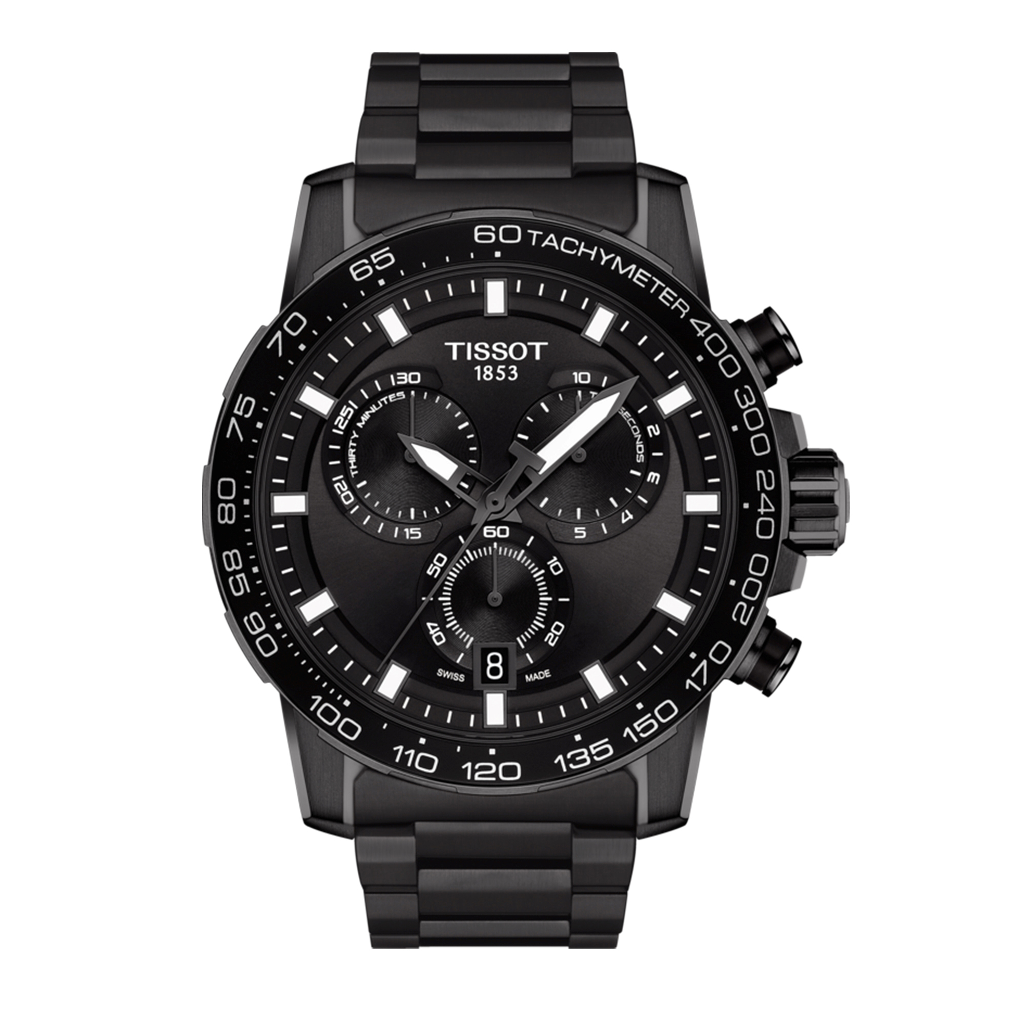 Tissot Black Supersport Chronograph Men s Watch