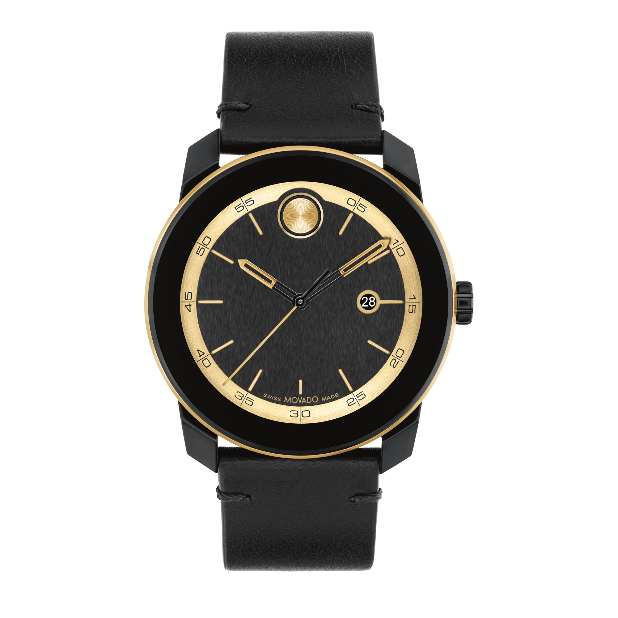 Movado bold clearance black