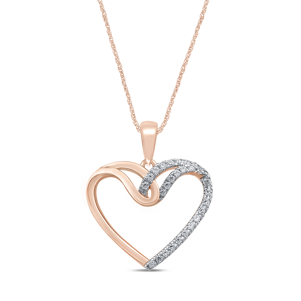 Linked with Love™ Lab Grown Diamond Heart Pendant